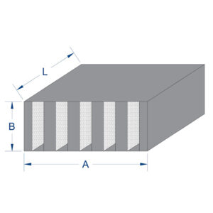Silenciadores rectangulares Tipo 2